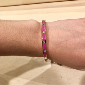 kate spade new york Bezel-Set Bangle Bracelet